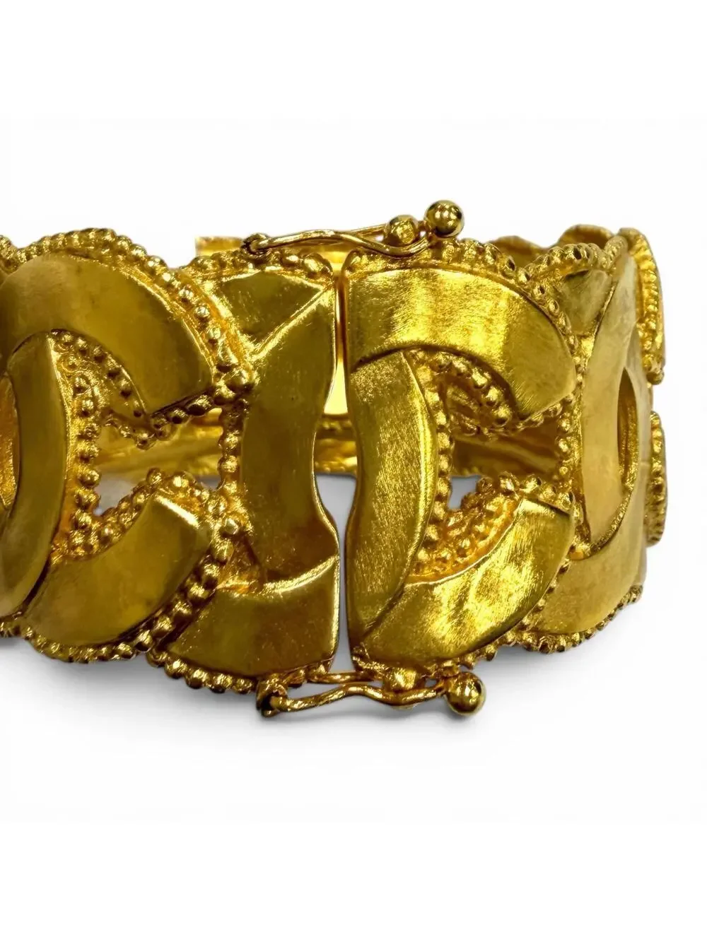 Chanel Cc Logo Bracelet Metal #299375C14B